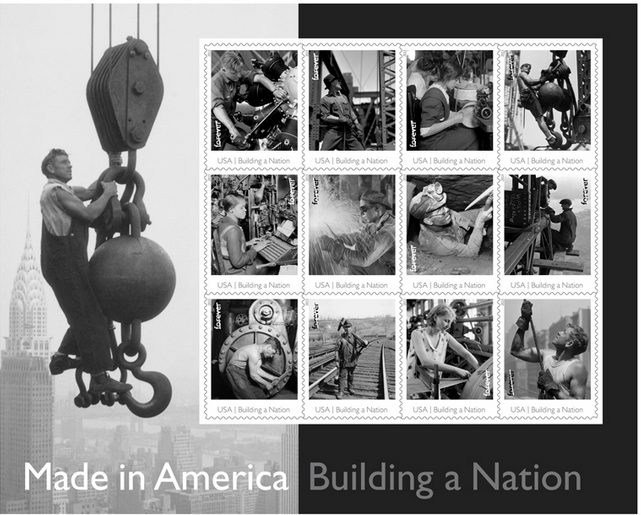 Made in America: American Wokers Honored on a USPS Commemorative Stamp