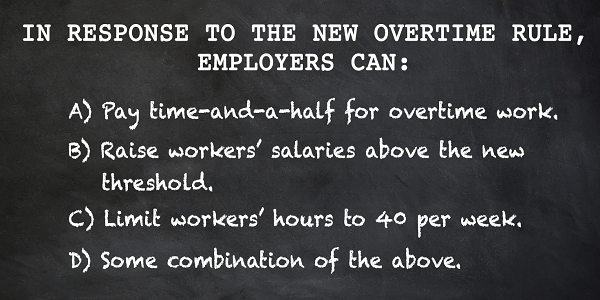 The New Overtime Rule – Impacts on Workers’ Comp Claims