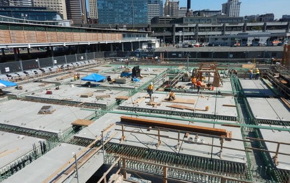 Seattle, WA Colman Dock Construction Continues